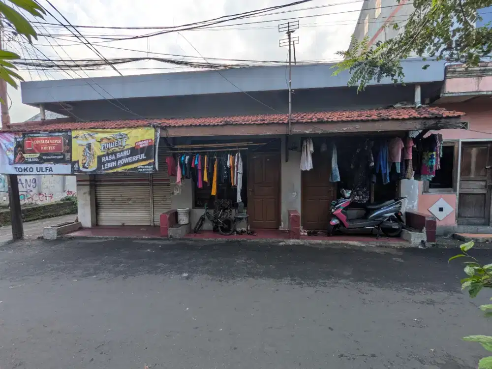 Dijual Kontrakan 2 Pintu dan 1 Kios Warung Cipinang Lontar