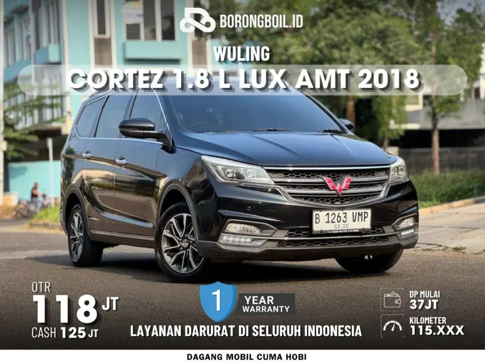 Wuling Cortez 1.8L Lux AMT 2018 Hitam