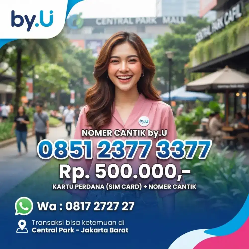 NOMOR CANTIK KOLEKSI by.U 2377 3377