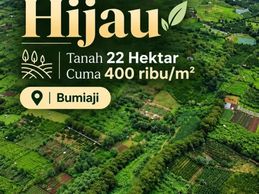 Dijual Tanah Kavling View City Light di Bumiaji Batu