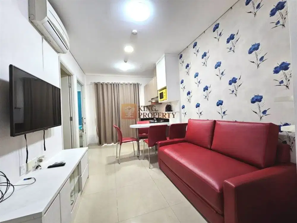 Disewakan Apartemen Madison Park 2BR Furnished Lengkap Nyaman Siap Huni, Hanya Jalan Kaki Ke Mall Central Park Di Tanjung Duren Jakarta Barat