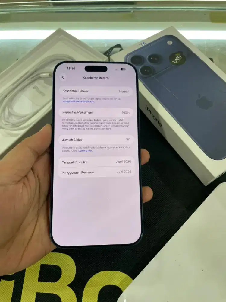 iPhone 17 promax 1TB deep Blue