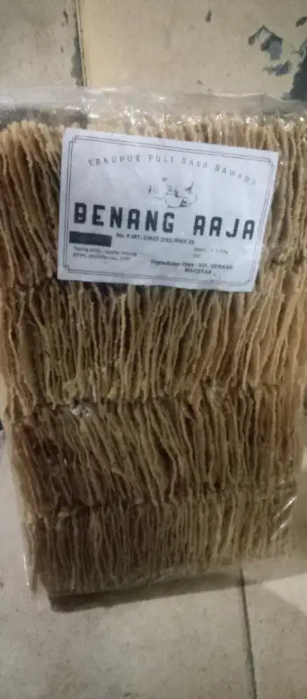 Kerupuk gendar bawang