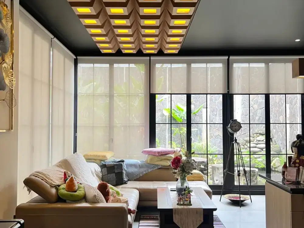 Dijual Rumah 3 Lantai De Park Cluster Heliconia BSD City LT 324 m² LB 350 m² Furnished Rp8,5 M Nego (No Cobroke)