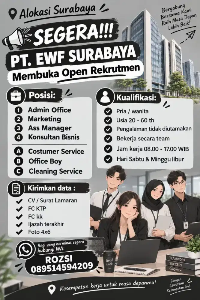 Lowongan kerja terbaru surabaya