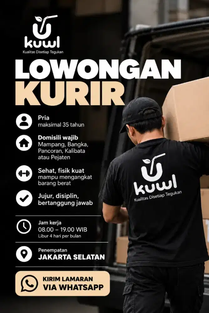 LOWONGAN KURIR KUWL