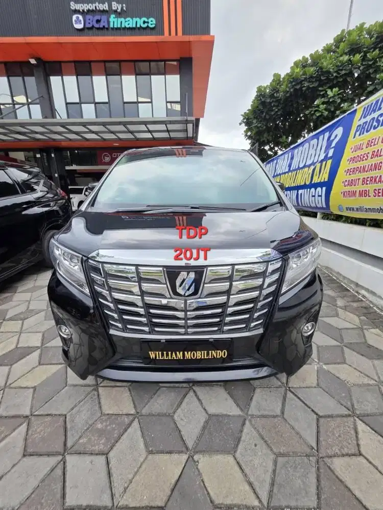 Toyota Alphard G 2.5 Matic Tahun 2017 Kondisi Mulus Terawat Istimewa