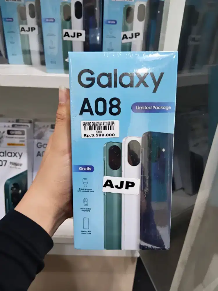 Ready samsung A08 4/128 garansi resmi 1tahun atlantis dahsyat