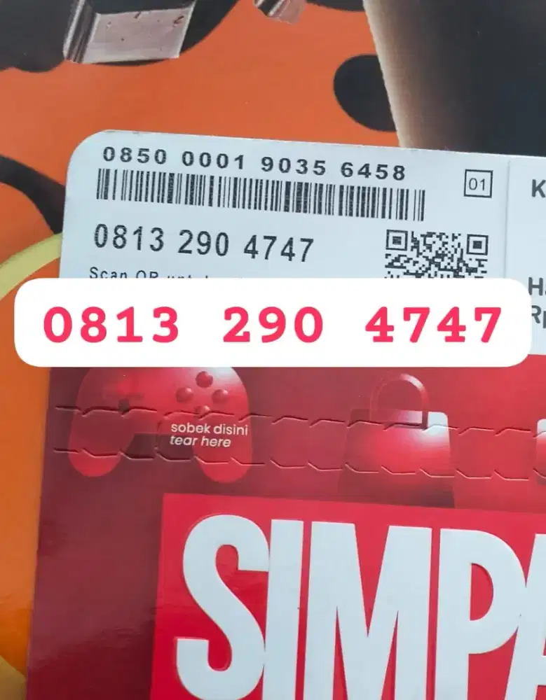 NOMOR CANTIK SIMPATI 11 DIGIT ISI 3 GB NASIONAL