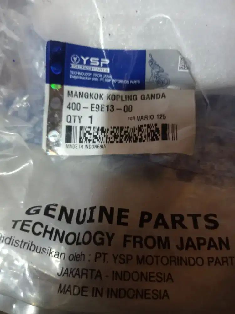 Mangkok kopling ganda Vario 125