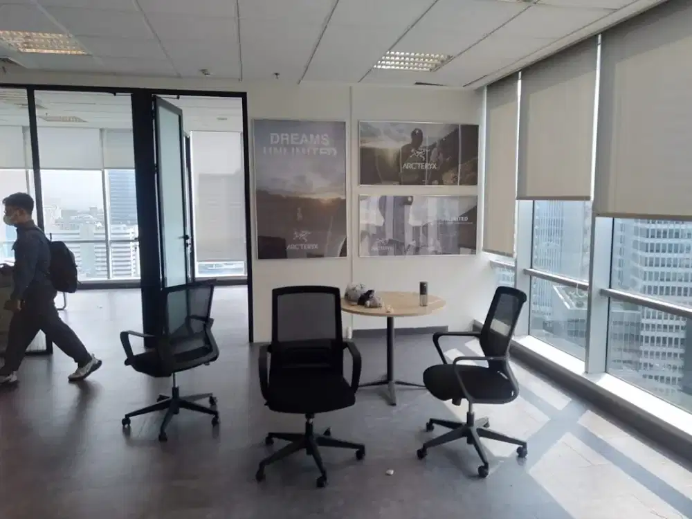 Disewakan Ruang Kantor Furnish Area Mega Kuningan Menara Sun Life 182 Sqm