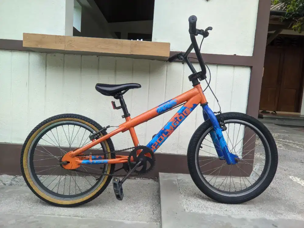 sepeda bmx Polygon travis 20inch & wimcycle bronco ukuran 20