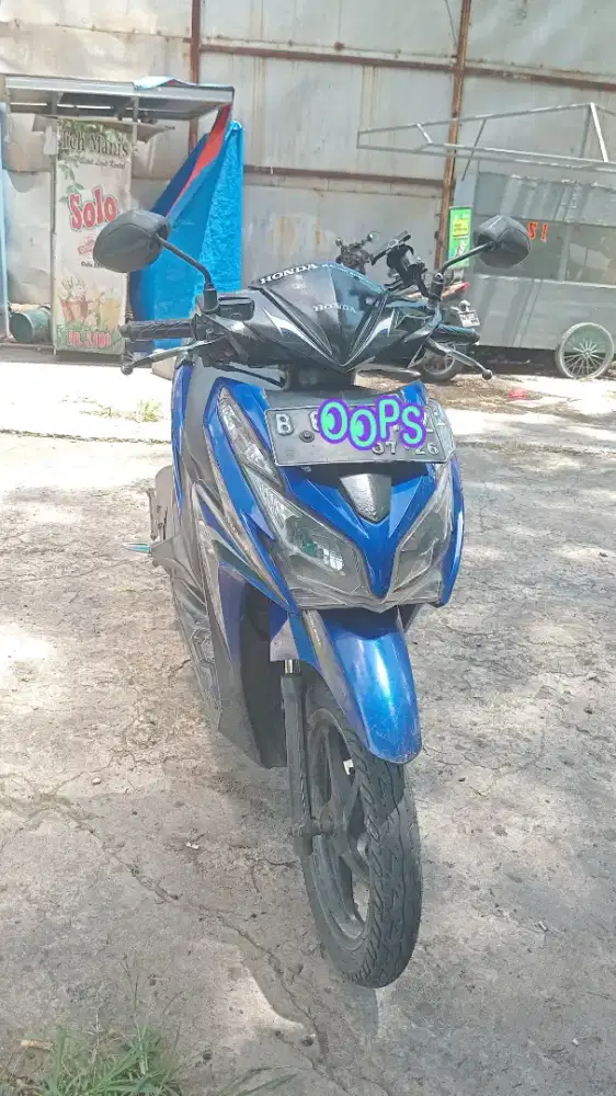 Jual motor vario 125 tahun 2014