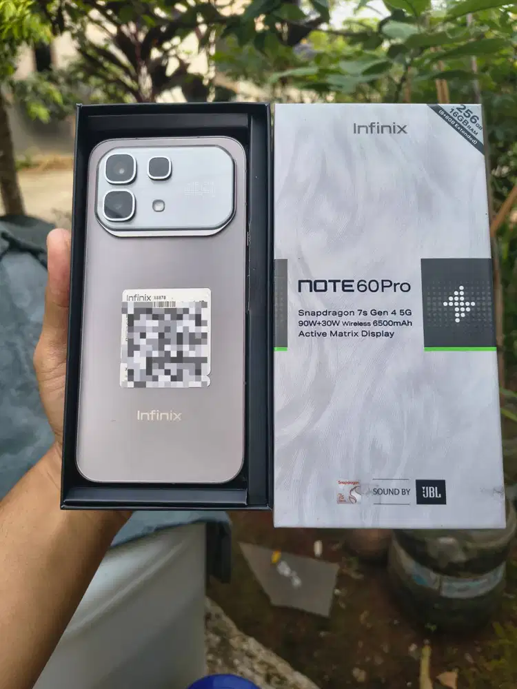 Infinix Note 60 Pro 5G - Rasa Baru Pemakaian 21 Hari Garansi Sept 2027