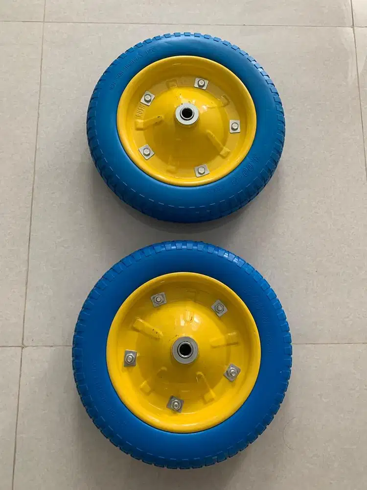 Roda Troli atau gerobak