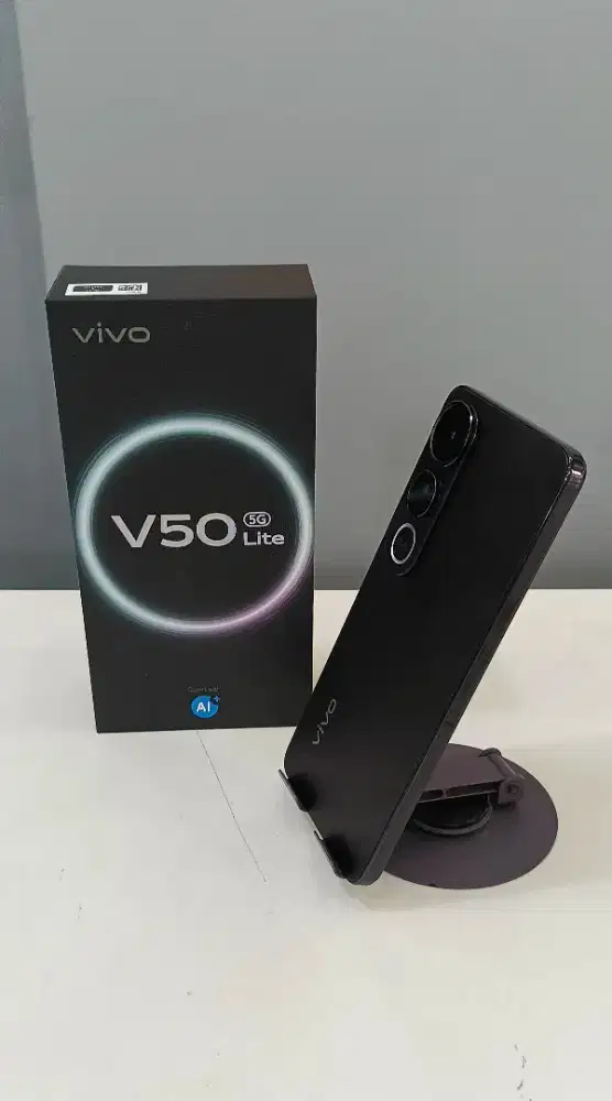 vivo v50 lite 8/256,fulset,seken seperti baru,no minus,NFC