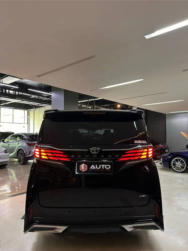 Toyota Alphard 2.5 Hybrid Modelista 2025 HEV Hitam Km9rb B2799PIT