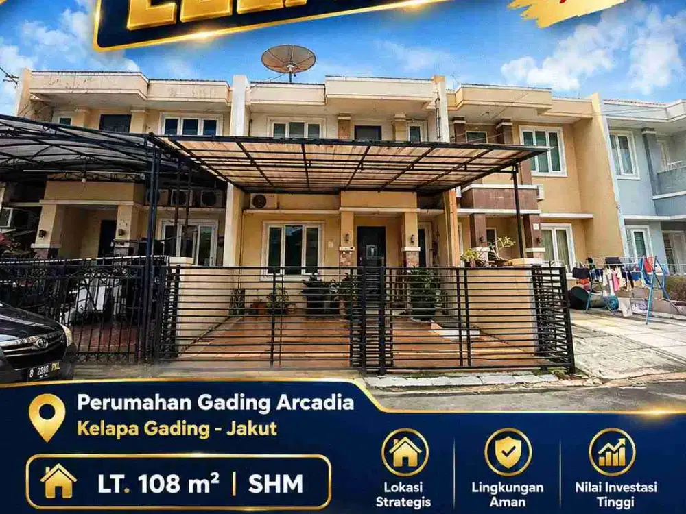 Rumah Termurah Dibawah Pasaran Harus Cash Kelapa Gading
