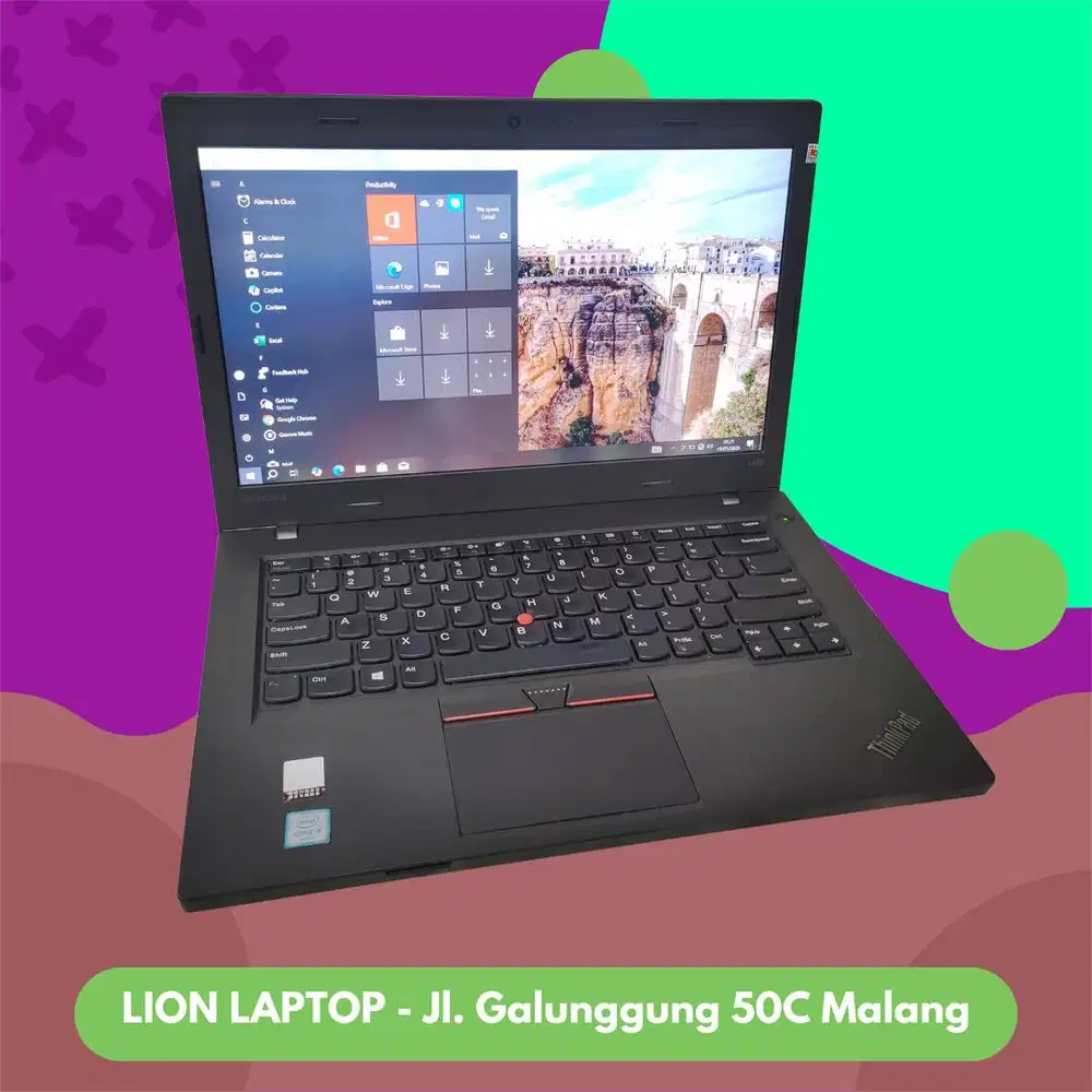 RAM 8GB Core i5 SSD Murah Lenovo Thinkpad L470 [15|10]