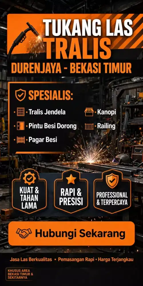 Jasa pembuatan pagar tralis