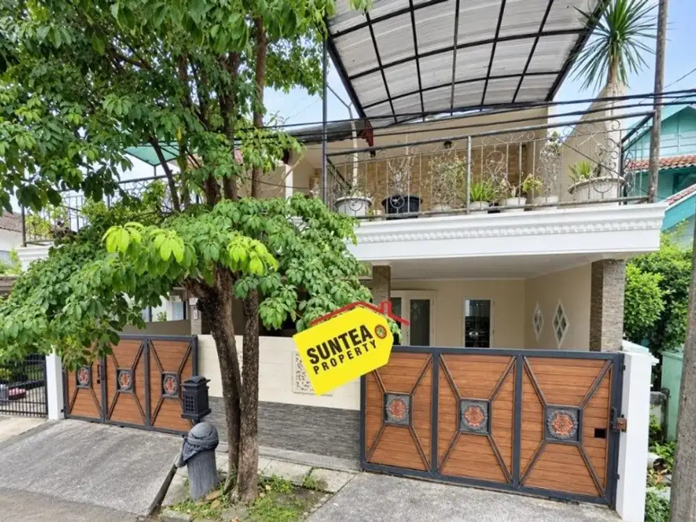 Hot Rent! Disewakan Rumah 2 Lantai LB 220 m2 Terawat Full Furnished Siap Huni Bintaro Sektor 3A Tangerang Selatan