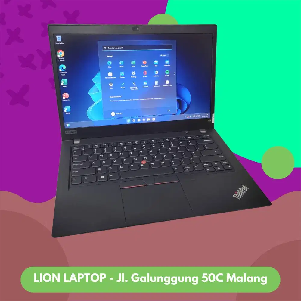 RAM 16GB Core i5 Gen 10 SSD 256GB Lenovo Thinkpad T14 gen 1 [15|10]