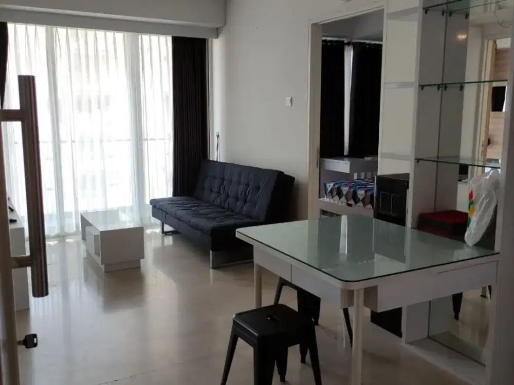 TERMURAH DISEWAKAN APARTEMEN 2 BR FURNISHED SIAP HUNI LOKASI DI LANDMARK RESIDENCE BANDUNG