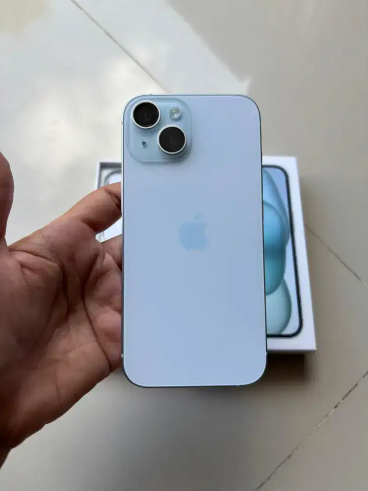 iPhone 15 128GB inter All op Blue - second