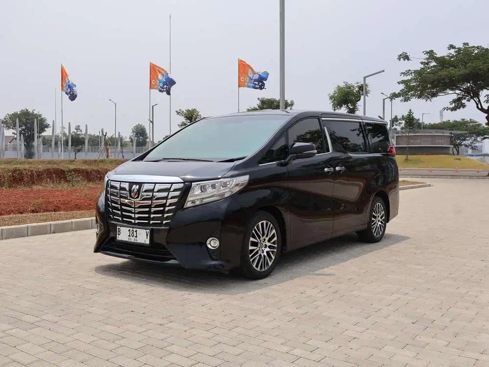 (Tdp2jt) Alphard G 2015 Hitam