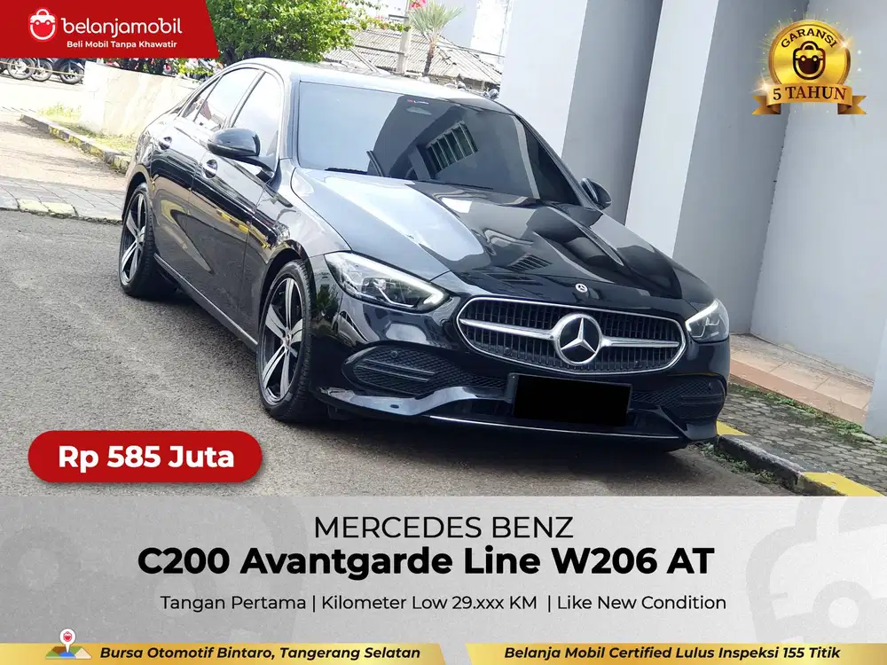 [GARANSI 5TH] Mercedes Benz Mercy C 200 C200 Avantgarde 2021/2022/2023