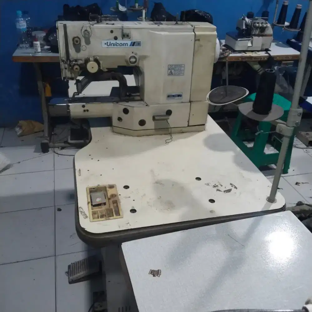 Mesin bartack unicorn komputer