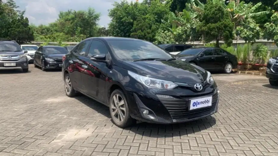 DP MURAH Toyota Vios 1.5 G Bensin-AT 2020 Hitam CUAIB
