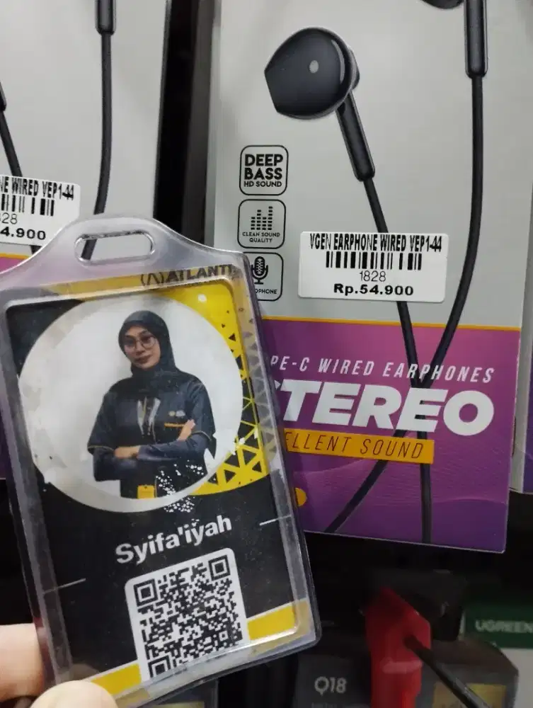 VGEN EARPHONE WIRED VEP1-44 | ATLANTIS DAHSYAT