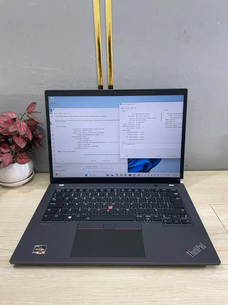 Lenovo T14 G3 Ryzen 5 6650U ram16gb NVME 256 gaming VGA AMD 8GB TH2023