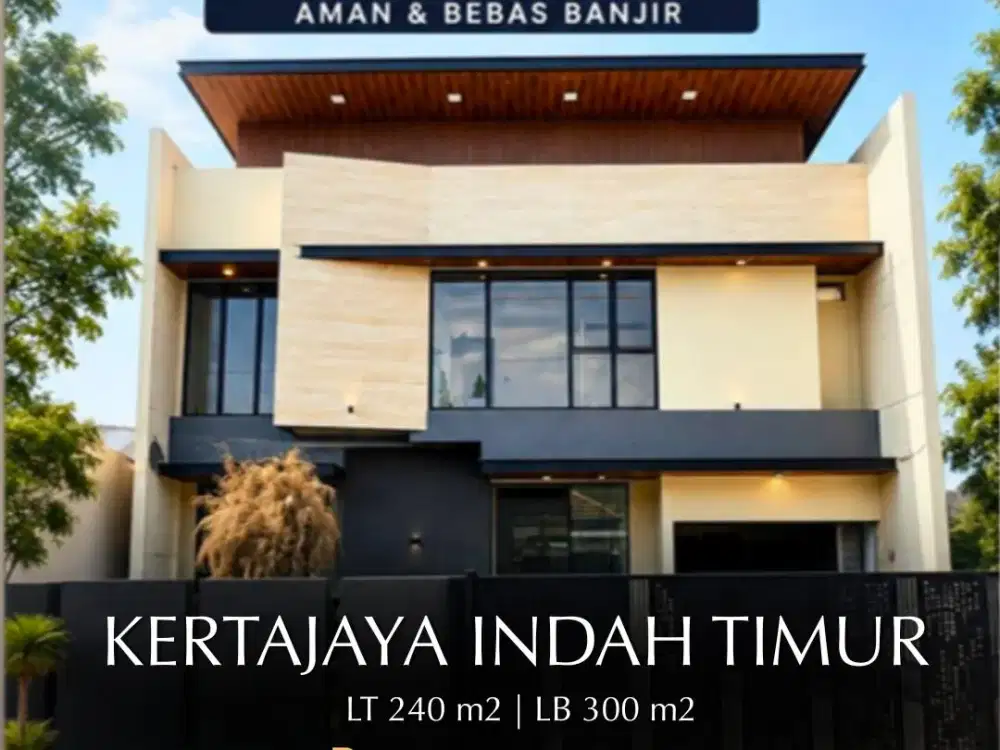 DIJUAL RUMAH KERTAJAYA INDAH TIMUR
