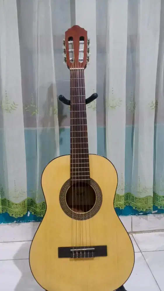 Gitar cort AC 50 lengkap tas original