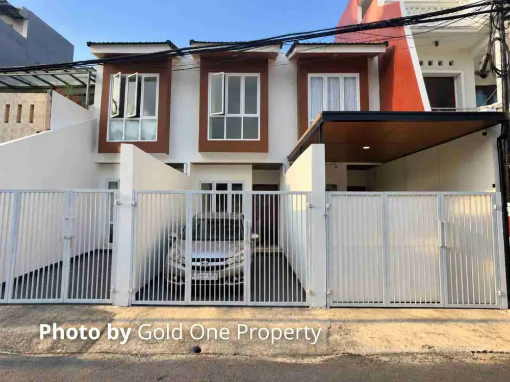 RUMAH BARU MINIMALIS MODERN DI RAWA BELONG DEKAT KE BINUS DAN TOL KEBON JERUK