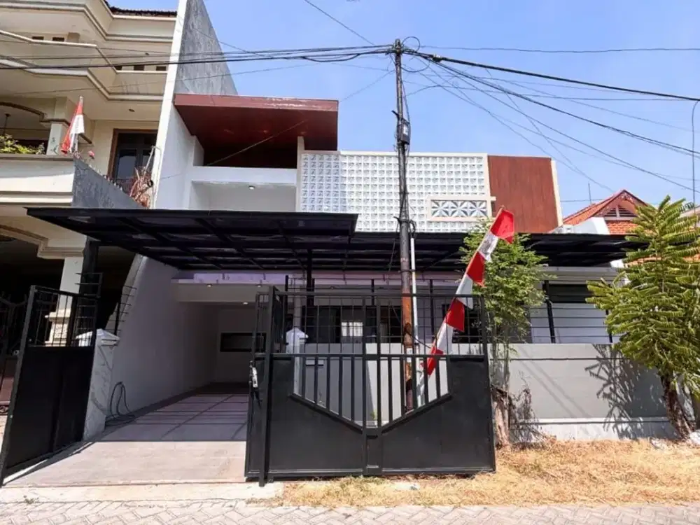 Rumah Manyar Tirtoyoso Semi Furnish, bonus elektronik