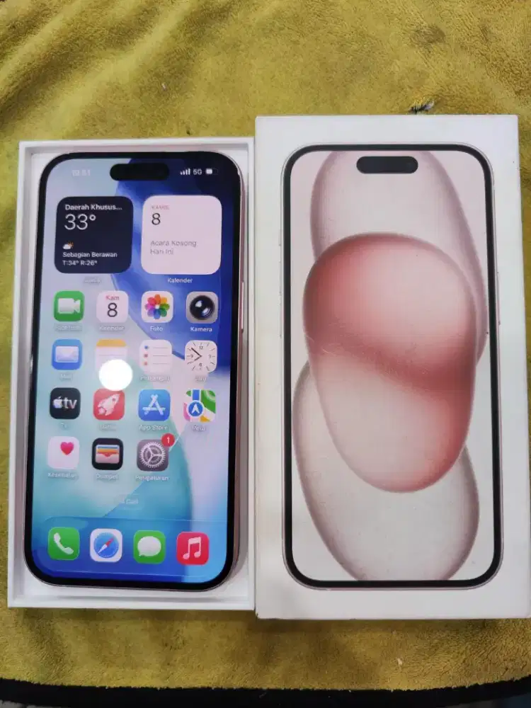 Iphone 15 128Gb Garansi Ibox