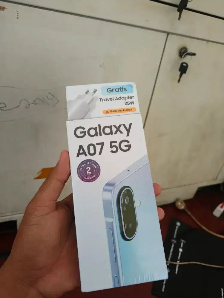 New Samsung galaxy A07 5G  ram6/128 garansi resmi 1 tahun