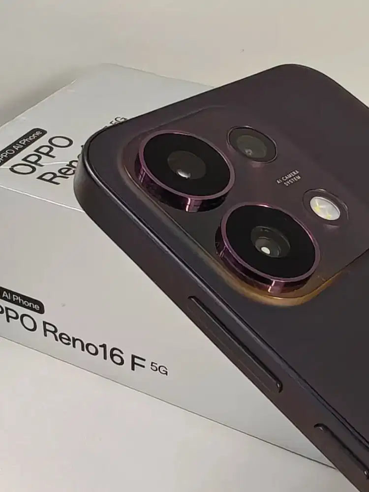 Oppo Reno 16F 5G 8/256 second ori resmi