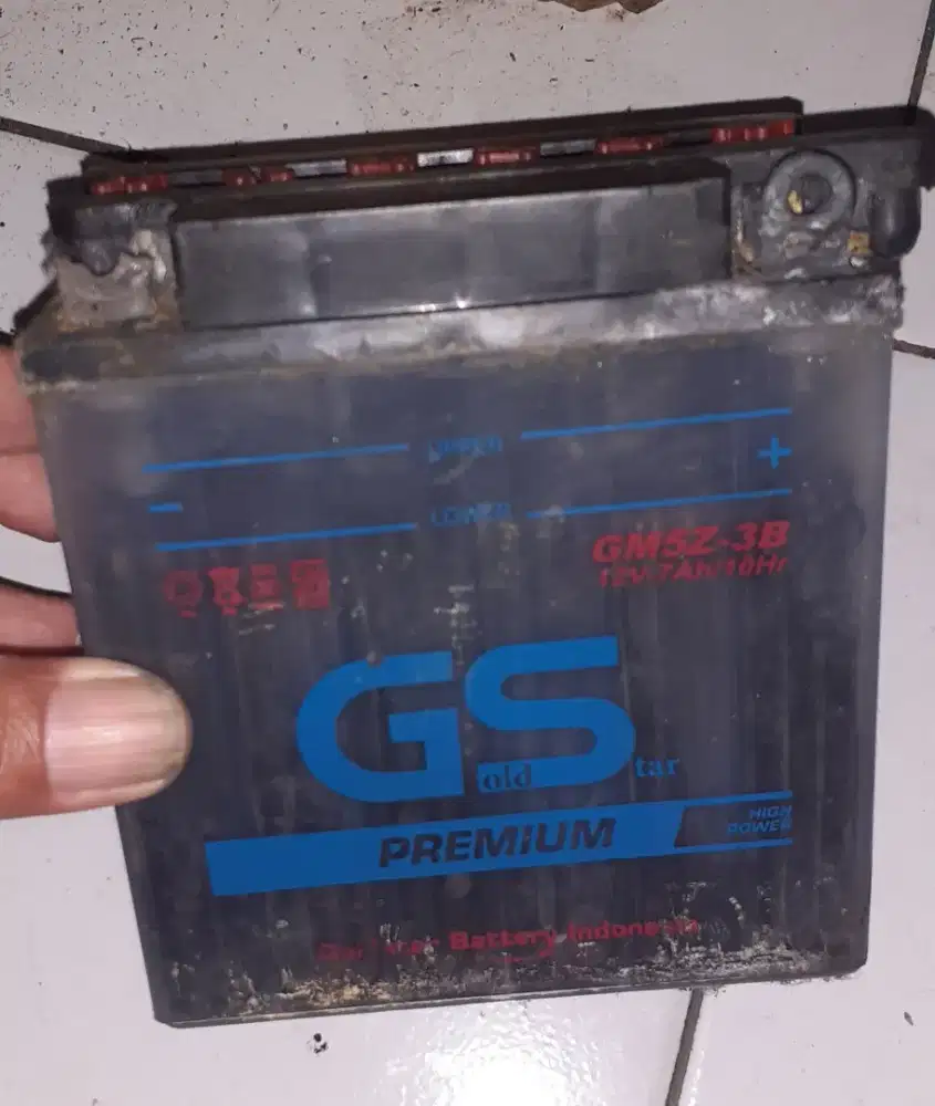 AKI GS GM5Z 3B Kondisi apa adanya