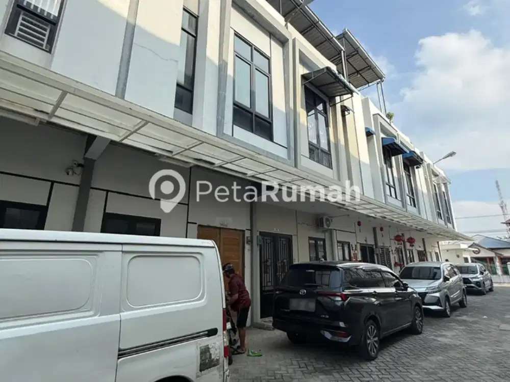 DIJUAL TOWNHOUSE JALAN PENDIDIKAN KOMPLEK BERJAYA MANSION - DAERAH KRAKATAU (indra & andy)