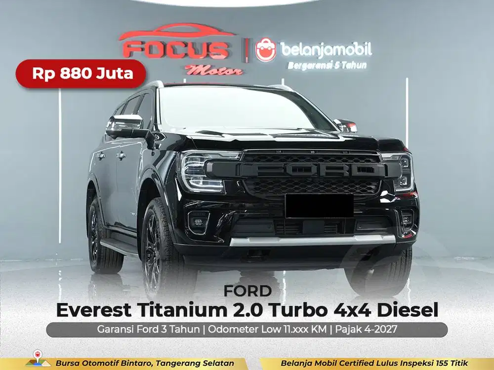 [ GARANSI 5THN 4x4 ] Ford Everest Titanium 2.0 Turbo 2024/2025/2026