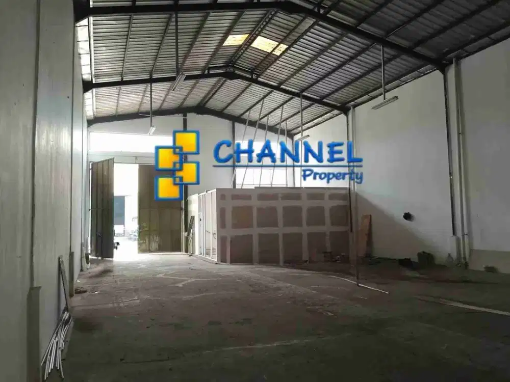DISEWAKAN Gudang Plus Kantor Siap Pakai di Bizhub Serpong, St