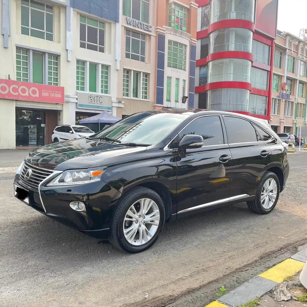 Lexus rx270 AT Nik 2013  Hitam suv