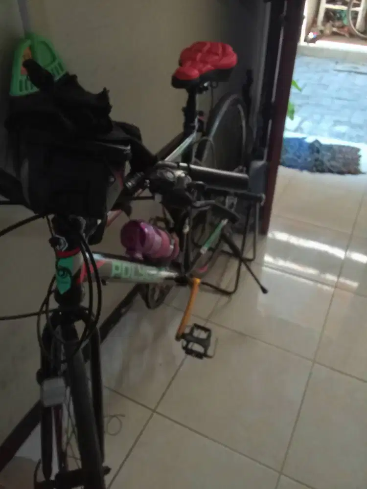 Sepeda frame hi Ten steels
