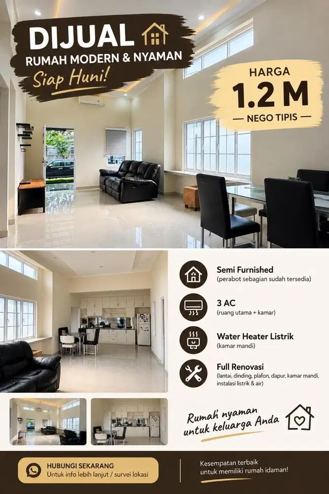 Rumah Tajur Cluster. Hoek .Taman, Bogor timur. Kota bogor. PD Hasan.