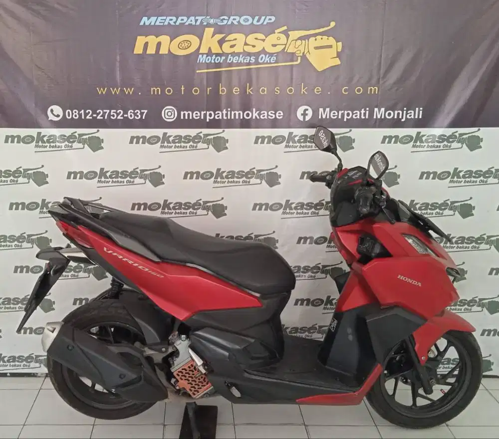 honda vario 160 th 2022 cash kredit motor murah di mokase merpati