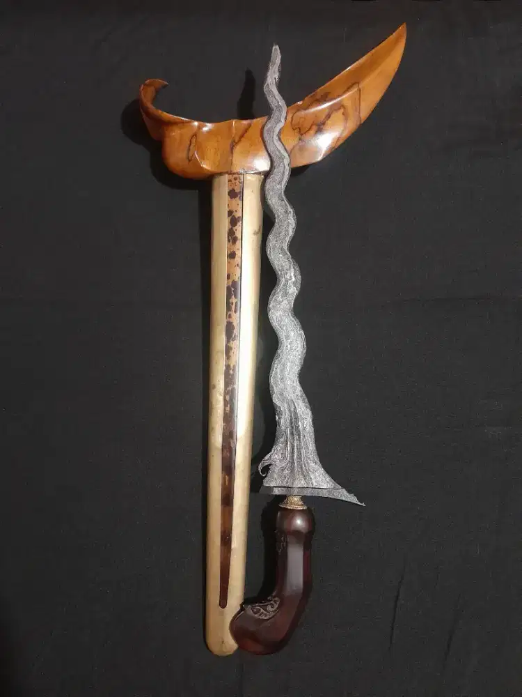 Keris Sengkelat Luk 13 Pamor Pedaringan Kebak Tangguh Mataram SA